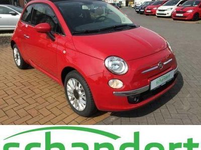 Gebraucht Fiat 500C Lounge 69 PS (50 kW) 2015 Rot metallic Cabrio