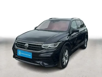 Gebraucht VW Tiguan Allspace R-line 200 PS (147 kW) 2023 Schwarz SUV