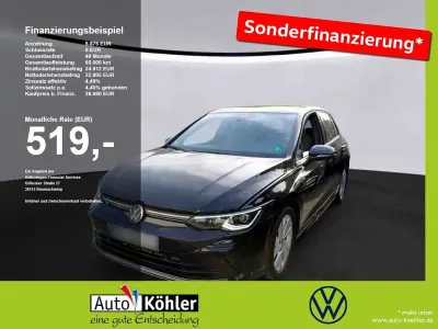 Gebraucht VW Golf VIII R-line 150 PS (110 kW) 2024 Schwarz Limousine