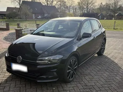 Usata VW Polo Comfortline 95 CV (69 kW) 2019 Nero Utilitaria