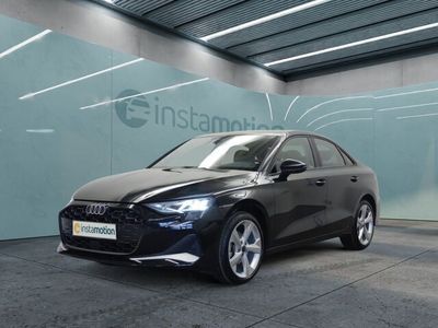 Schwarz Gebraucht 2024 Audi A3 Advanced Limousine | 33.749 € (Fairer Preis)