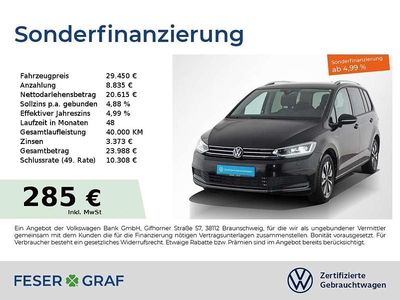 Deep black perleffekt Gebraucht 2024 VW Touran Move Van / Kleinbus | 29.450 € (Superpreis)