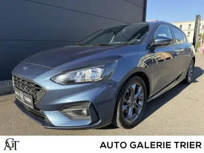 Gebraucht Ford Focus ST-Line 125 PS (91 kW) 2018 Blau Limousine