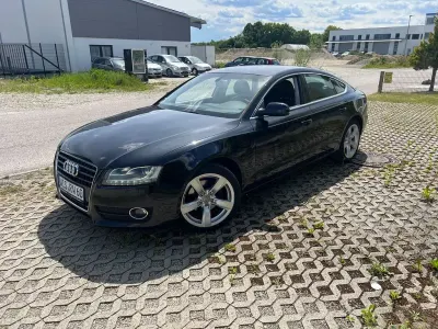 Gebraucht Audi A5 Sportback Ambiente 170 PS (125 kW) 2010 Schwarz Kleinwagen