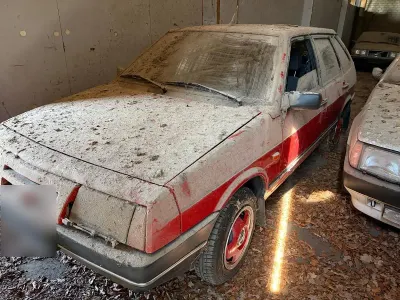 Gebraucht Lada Samara 65 PS (47 kW) 1993 Rot Kleinwagen