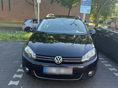 Gebraucht VW Golf VI Style 140 PS (102 kW) 2011 Schwarz Kleinwagen