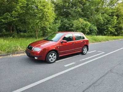 Gebraucht Skoda Fabia 75 PS (55 kW) 2002 Orange Limousine
