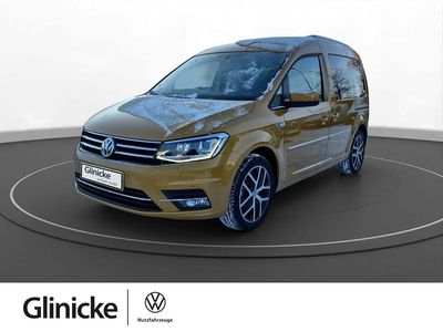 Brugt VW Caddy Highline 131 HK (96 kW) 2020 Gul MPV