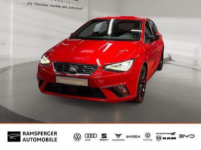 Usata Seat Ibiza Black Edition 110 CV (80 kW) 2023 Rosso Utilitaria