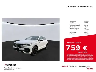 Brugt VW Touareg R-line 231 HK (169 kW) 2023 Hvid SUV