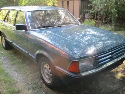 Gebraucht Ford Granada 105 PS (77 kW) 1985 Blau Kombi