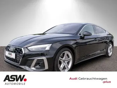 Gebraucht Audi A5 Sportback S-Line 204 PS (150 kW) 2023 Mythosschwarz metallic Kleinwagen