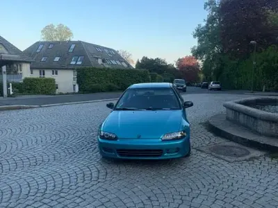Gebraucht Honda Civic LS 75 PS (55 kW) 1995 Blau Limousine