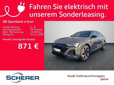Magnetgrau Gebraucht 2023 Audi Q8 e-tron S-Line SUV | 60.790 € (Fairer Preis)