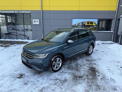 Blau Gebraucht 2021 VW Tiguan Allspace Life SUV | 27.490 € (Fairer Preis)