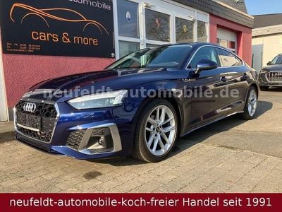 Gebraucht Audi A5 Sportback S-Line 150 PS (110 kW) 2022 Blau Kleinwagen