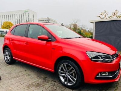 Gebraucht VW Polo 90 PS (66 kW) 2015 Rot Kleinwagen