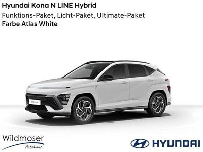gebraucht Hyundai Kona ❤️ N LINE Hybrid ⌛ Sofort verfügbar! ✔️ mit 3 Zusatz-Paketen