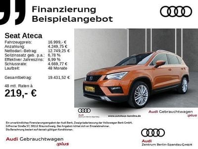 Gebraucht Seat Ateca Beats 150 PS (110 kW) 2019 Orange SUV