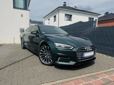 Gebraucht Audi A5 S-Line 190 PS (139 kW) 2017 Grün Coupé