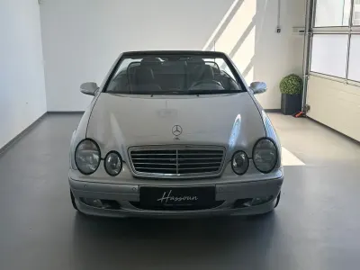 Gebraucht Mercedes CLK200 Avantgarde 163 PS (119 kW) 2001 Silber Cabrio