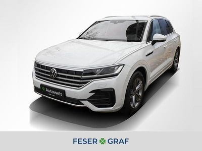 Oryxweiß perlmutteffekt Gebraucht 2022 VW Touareg R-line SUV | 45.740 € (Guter Preis)