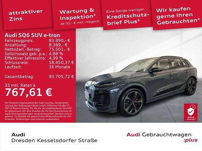 Gebraucht Audi SQ6 e-tron Sport 359 kW (489 PS) 2025 Grau SUV
