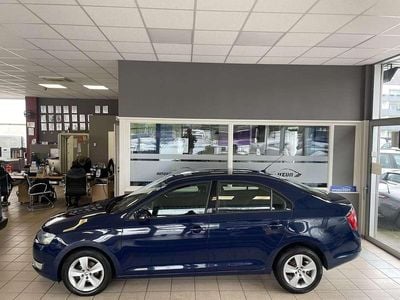 Usata Skoda Rapid 90 CV (66 kW) 2015 Blu Utilitaria