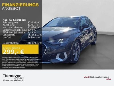Gebraucht Audi A3 Advanced 150 PS (110 kW) 2024 Grau Limousine