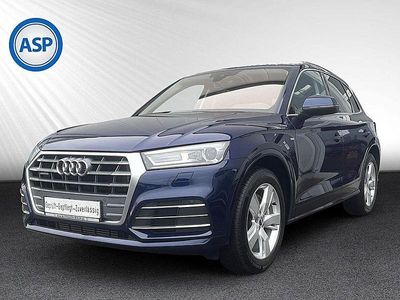 Gebraucht Audi Q5 S-Line 252 PS (185 kW) 2020 Blau (navarrablau metallic) SUV