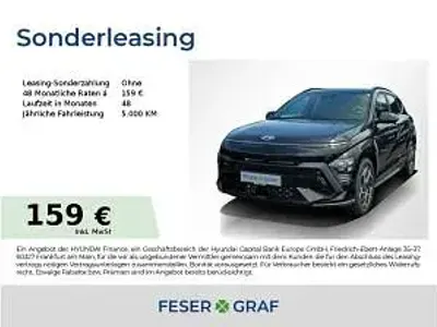 Neu Hyundai Kona 150 PS (110 kW) 2026 Schwarz (abyss black) SUV