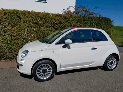 Brugt Fiat 500C 69 HK (50 kW) 2011 Hvid Cabriolet