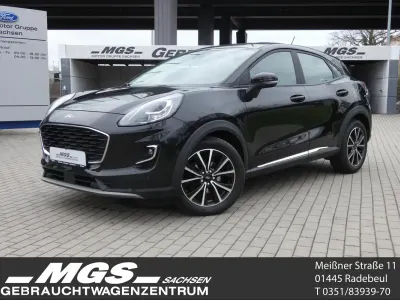 Gebraucht Ford Puma Titanium 125 PS (91 kW) 2020 Obsidianschwarz metallic SUV