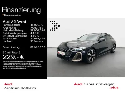 Gebraucht Audi A5 Edition .1 204 PS (150 kW) 2025 Mythosschwarz metallic Kombi