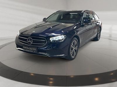 Usata Mercedes E220 Avantgarde 200 CV (147 kW) 2022 Blu Station wagon