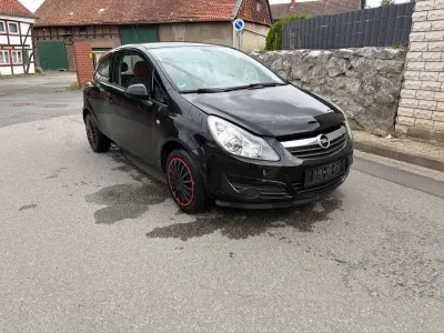 Gebraucht Opel Corsa Edition 80 PS (58 kW) 2008 Saphirschwarz mi2 Kleinwagen