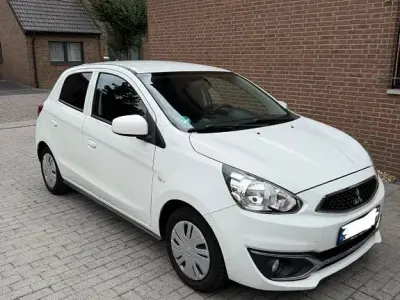 Gebraucht Mitsubishi Space Star 71 PS (52 kW) 2016 Weiß Kleinwagen