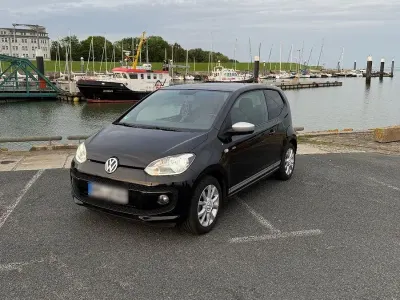 Gebraucht VW up! CLUB 60 PS (44 kW) 2016 Schwarz Kleinwagen