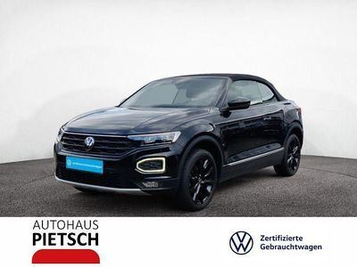 Gebraucht VW T-Roc Cabriolet Style 116 PS (85 kW) 2021 Deep black perleffekt Cabrio