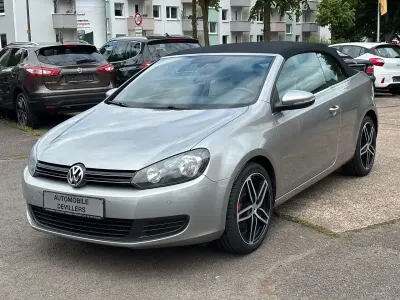 Gebraucht VW Golf Cabriolet Exclusive 122 PS (89 kW) 2012 Silber Cabrio