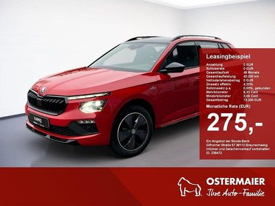Rot Neu 2025 Skoda Kamiq Monte Carlo SUV | 34.160 € (Etwas zu teuer)