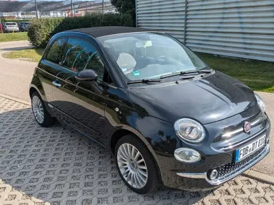 Gebraucht Fiat 500 69 PS (50 kW) 2017 Schwarz Cabrio