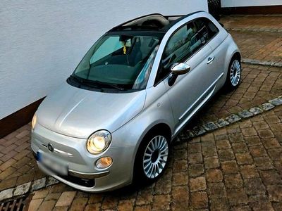 Second-hand Fiat 500C 82 CP (60 kW) 2011 Argintiu Cabrio