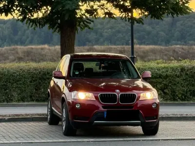 Używany BMW X3 xLine 184 KM (135 kW) 2012 Czerwony SUV