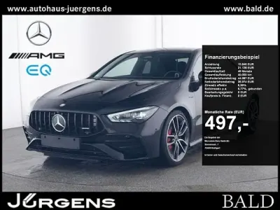 Gebraucht Mercedes CLA35 AMG AMG 306 PS (225 kW) 2024 Metalliclack kosmosschwarz Coupé