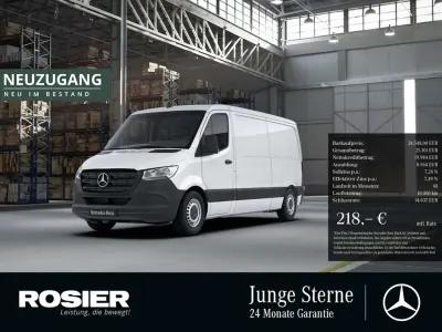 Gebraucht Mercedes Sprinter 150 PS (110 kW) 2022 Weiss / arktikweiss Van