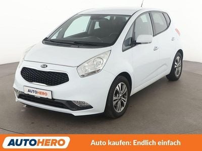 Gebraucht Kia Venga Spirit 125 PS (91 kW) 2016 Weiß Kleinwagen