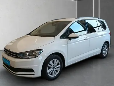 Gebraucht VW Touran Comfortline 150 PS (110 kW) 2018 Weiß Van / Kleinbus