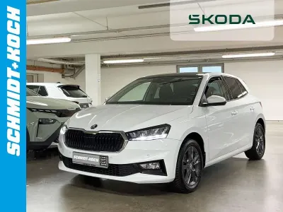Gebraucht Skoda Fabia Style 80 PS (58 kW) 2022 Moonweiß (weiß) Kleinwagen