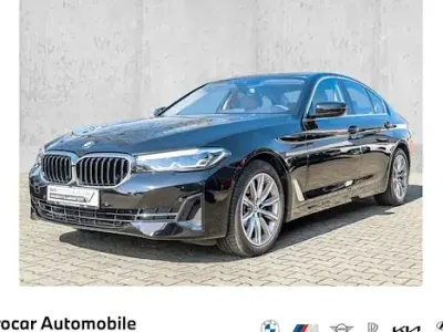 Brugt BMW 520 Sport Line 208 HK (152 kW) 2022 Sort Sedan